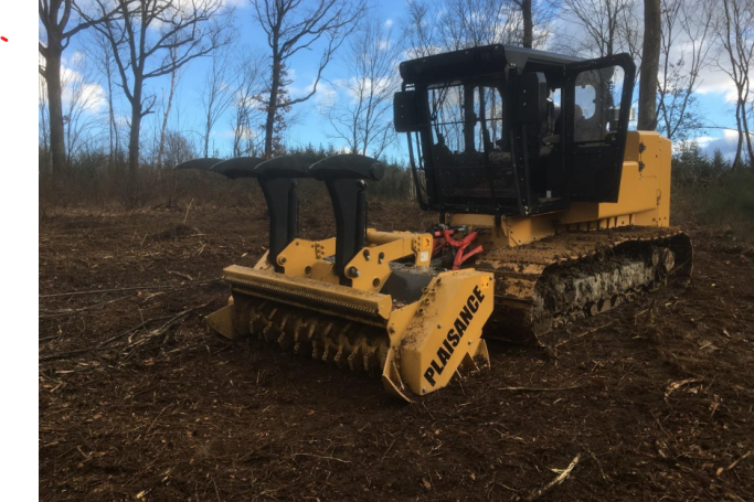 Broyeur sur chenilles